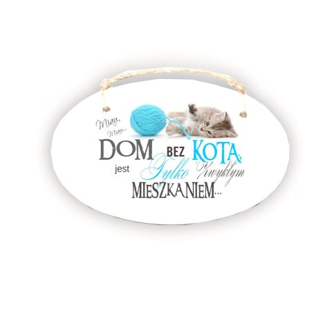 Zawieszka Elipsa 02 - Dom bez kota ... - E/02/124