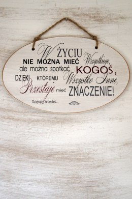 Zawieszka Elipsa 02 - W życiu nie można ... E/02/21