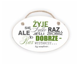 Zawieszka Elipsa 03 - Żyje się tylko raz... - E/03/22