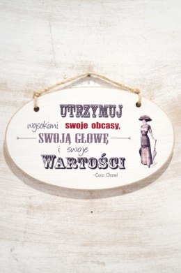 Zawieszka Elipsa 01 - Utrzymuj wysokimi swoje obcasy... - E/01/636