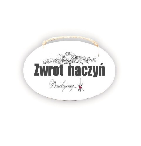 Zawieszka Elipsa 02 - Zwrot naczyń...- E/02/462B