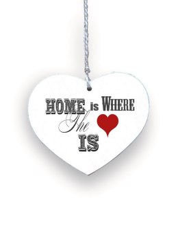 Zawieszka Serce 03 - Home is where... - S/03/11EN