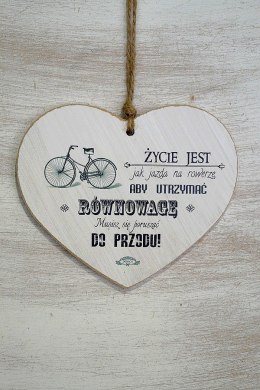 Zawieszka Serce 03 - Życie jest jak... - S/03/373