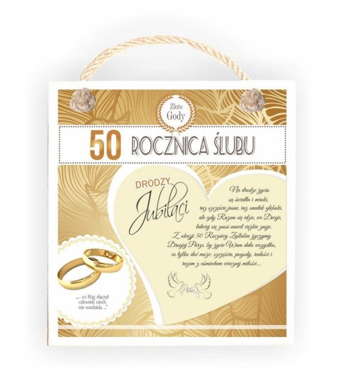 Tabliczka 05 - 50 rocznica ślubu. - TC/05/1151