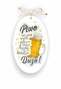 Zawieszka Elipsa 01 - Piwo... - E/01/1048 pion