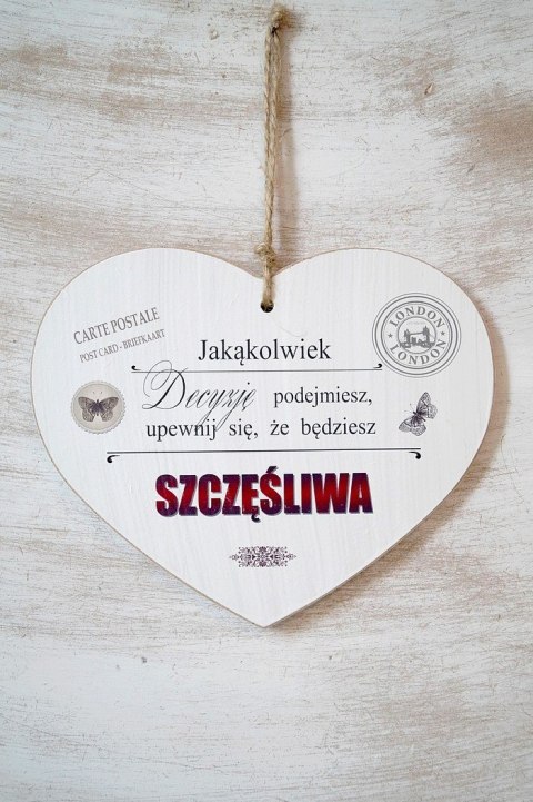 Zawieszka Serce 04 - Jakąkolwiek decyzję podejmiesz,... - S/04/481