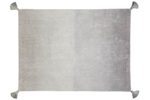 Lorena Canals Dywan bawełniany Degrade Dark Grey-Grey 120 x 160 cm Lorena Canals