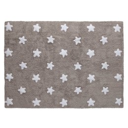 Lorena Canals Dywan bawełniany Linen Stars White 120 x 160 cm Lorena Canals