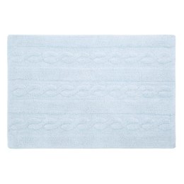 Lorena Canals Dywan bawełniany Trenzas Soft Blue Small 80 x 120 cm Lorena Canals