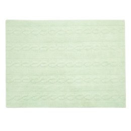 Lorena Canals Dywan bawełniany Trenzas Soft Mint 120 x 160 cm Lorena Canals