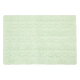 Lorena Canals Dywan bawełniany Trenzas Soft Mint Small 80 x 120 cm Lorena Canals