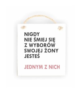 Tabliczka 05 - Nigdy nie śmiej się z wyborów... - TC/05/1320