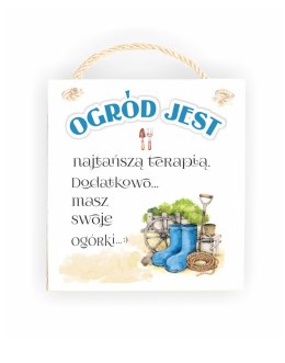 Tabliczka 05 - Ogród jest - TC/05/1458