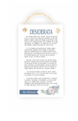 Tabliczka 06 - Desiderata - TC/06/1431