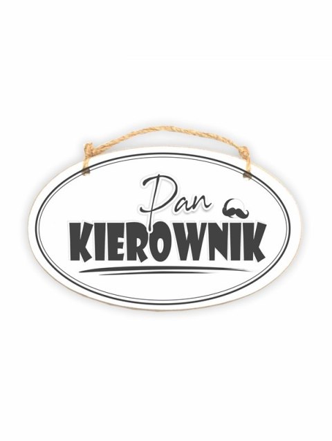 Zawieszka Elipsa 01 - Pan Kierownik - E/01/1215