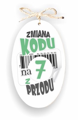 Zawieszka Elipsa 01 - Zmiana kodu na 7 z przodu! - E/01/1265