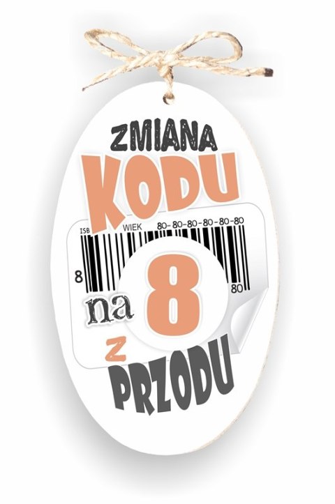 Zawieszka Elipsa 01 - Zmiana kodu na 8 z przodu! - E/01/1266