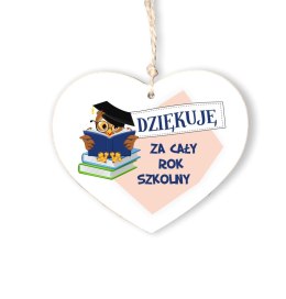 Zawieszka Serce 03 - Dziękuję za cały rok - S/03/1469