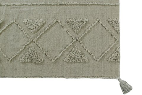 Dywan bawełniany Tribu Olive M 140x200 cm Lorena Canals Lorena Canals Dywan bawełniany Tribu Olive M 140x200 cm Lorena Canals Lorena Canals