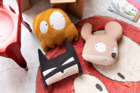 Poduszka Miss Mighty Mouse 35x35 cm Lorena Canals Lorena Canals Poduszka Miss Mighty Mouse 35x35 cm Lorena Canals Lorena Canals