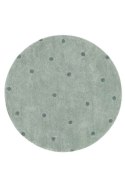 Dywan do prania Round Dot Blue Sage Ø140cm Lorena Canals