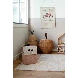 Kosz Domek Vintage Nude Eco-City 22x22x34 cm Lorena Canals Lorena Canals