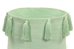 Lorena Canals Kosz dekoracyjny Tassels Soft Mint Lorena Canals