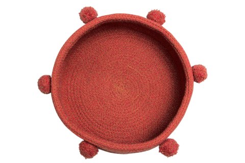 Lorena Canals Kosz dekoracyjny Tray Brick Red Lorena Canals Lorena Canals Kosz dekoracyjny Tray Brick Red Lorena Canals