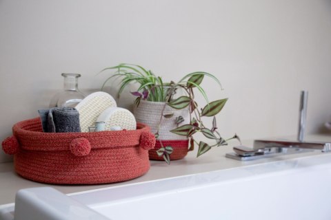Lorena Canals Kosz dekoracyjny Tray Brick Red Lorena Canals Lorena Canals Kosz dekoracyjny Tray Brick Red Lorena Canals