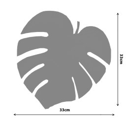 Podkładka Monstera M 33x33 cm gr. 4 mm - Fragile Bertoni