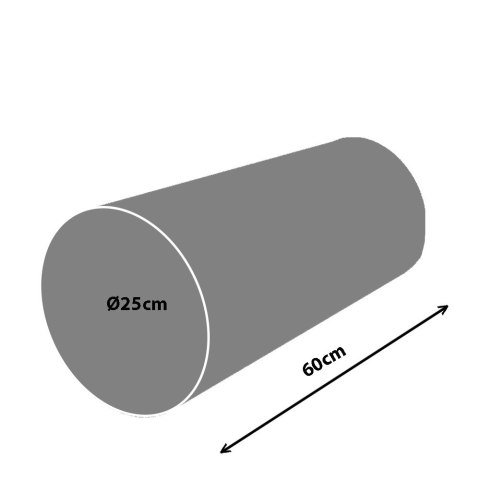 Poduszka Wałek - Anais Ø25x60 cm Bertoni Poduszka Wałek - Anais Ø25x60 cm Bertoni