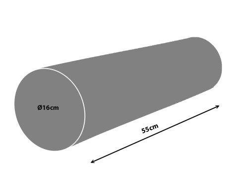 Poduszka Wałek - Barcelona Ø16x55 cm Bertoni Poduszka Wałek - Barcelona Ø16x55 cm Bertoni