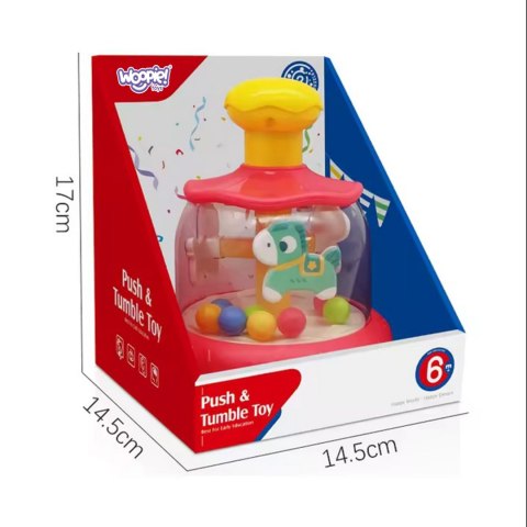 WOOPIE BABY Kolorowe Koniki Czerwona Bączek Karuzela Woopie Baby WOOPIE BABY Kolorowe Koniki Czerwona Bączek Karuzela Woopie Baby