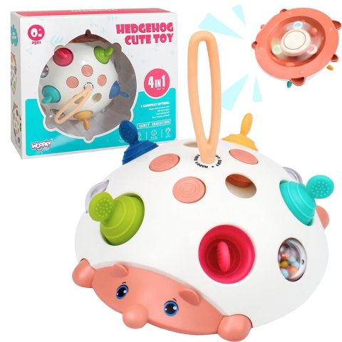 WOOPIE BABY Zabawka Sensoryczna 4w1 Jeżyk Pop-it Aktywizujący Woopie Baby WOOPIE BABY Zabawka Sensoryczna 4w1 Jeżyk Pop-it Aktywizujący Woopie Baby