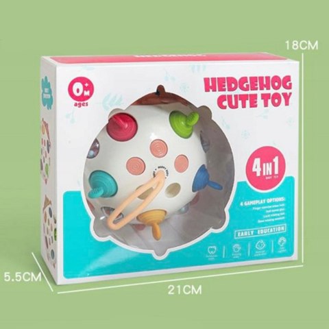 WOOPIE BABY Zabawka Sensoryczna 4w1 Jeżyk Pop-it Aktywizujący Woopie Baby WOOPIE BABY Zabawka Sensoryczna 4w1 Jeżyk Pop-it Aktywizujący Woopie Baby