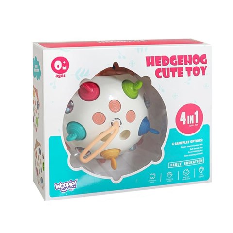 WOOPIE BABY Zabawka Sensoryczna 4w1 Jeżyk Pop-it Aktywizujący Woopie Baby WOOPIE BABY Zabawka Sensoryczna 4w1 Jeżyk Pop-it Aktywizujący Woopie Baby
