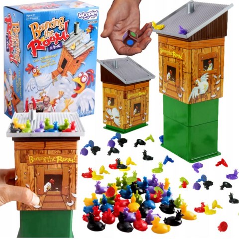 WOOPIE Gra Zręcznościowa Wybuchający Kurnik Woopie WOOPIE Gra Zręcznościowa Wybuchający Kurnik Woopie