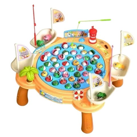 WOOPIE Interaktywny Stolik Gra Łowienia Rybek Na Magnes Piracki Woopie WOOPIE Interaktywny Stolik Gra Łowienia Rybek Na Magnes Piracki Woopie