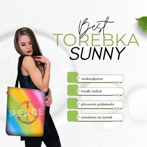 Torebka płócienna SUNNY - Peace Bertoni Torebka płócienna SUNNY - Peace Bertoni