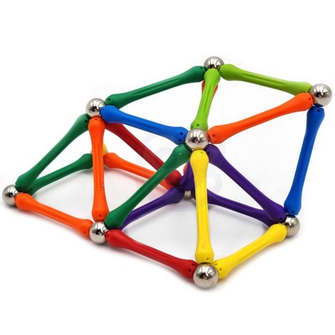 WOOPIE Klocki Magnetyczne Konstrukcyjne Układanka 110 el._8SZT Woopie WOOPIE Klocki Magnetyczne Konstrukcyjne Układanka 110 el._8SZT Woopie