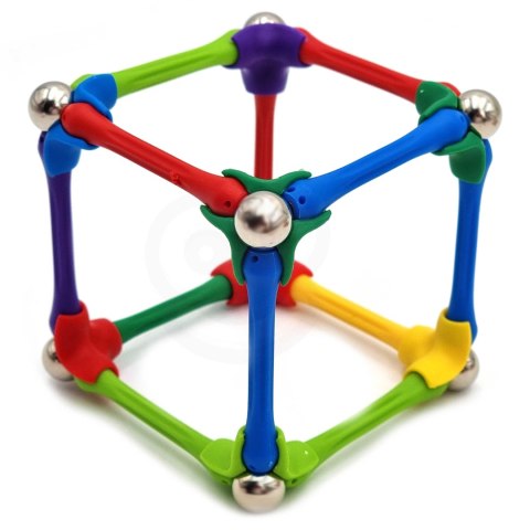 WOOPIE Klocki Magnetyczne Konstrukcyjne Układanka 110 el._8SZT Woopie WOOPIE Klocki Magnetyczne Konstrukcyjne Układanka 110 el._8SZT Woopie