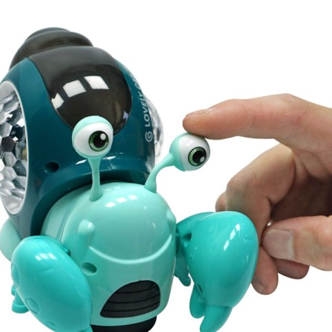 WOOPIE Pełzający Krab Projektor Pomarańczowy Zabawka Sensoryczna Woopie WOOPIE Pełzający Krab Projektor Pomarańczowy Zabawka Sensoryczna Woopie