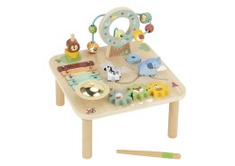 TOOKY TOY Drewniany Stolik Aktywności Cymbałki Montessori Tooky Toy