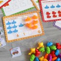 WOOPIE Zestaw Edukacyjny Nauka Liczenia Montessori Sorter Kolorów 16SZT Woopie