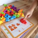 WOOPIE Zestaw Edukacyjny Nauka Liczenia Montessori Sorter Kolorów 16SZT Woopie