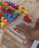 WOOPIE Zestaw Edukacyjny Nauka Liczenia Montessori Sorter Kolorów 16SZT Woopie