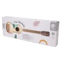 CLASSIC WORLD Drewniane Ukulele Gitara dla Dzieci Różowa Classic World