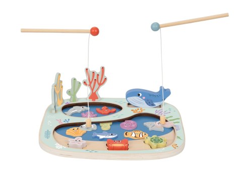 TOOKY TOY Złowić Rybkę Gra Zręcznościowa Układanka Montessori Tooky Toy TOOKY TOY Złowić Rybkę Gra Zręcznościowa Układanka Montessori Tooky Toy