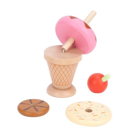 WOOPIE GREEN Drewniane Lody Układanka Montessori Cukiernia 12 el. FSC Woopie Let's Go Green WOOPIE GREEN Drewniane Lody Układanka Montessori Cukiernia 12 el. FSC Woopie Let's Go Green
