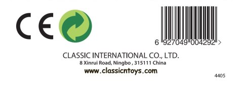 CLASSIC WORLD Drewniana Literka C Classic World CLASSIC WORLD Drewniana Literka C Classic World